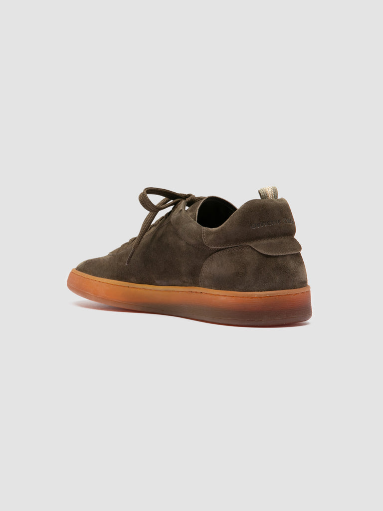 GINNASIO 001 - Grüne Sneaker aus Wildleder