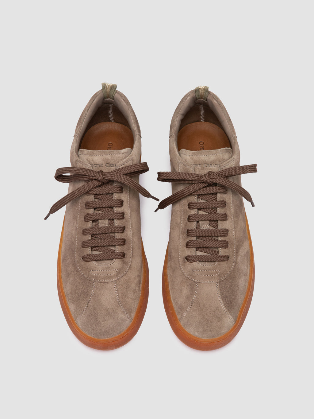 GINNASIO 001 - Graue Sneaker aus Wildleder