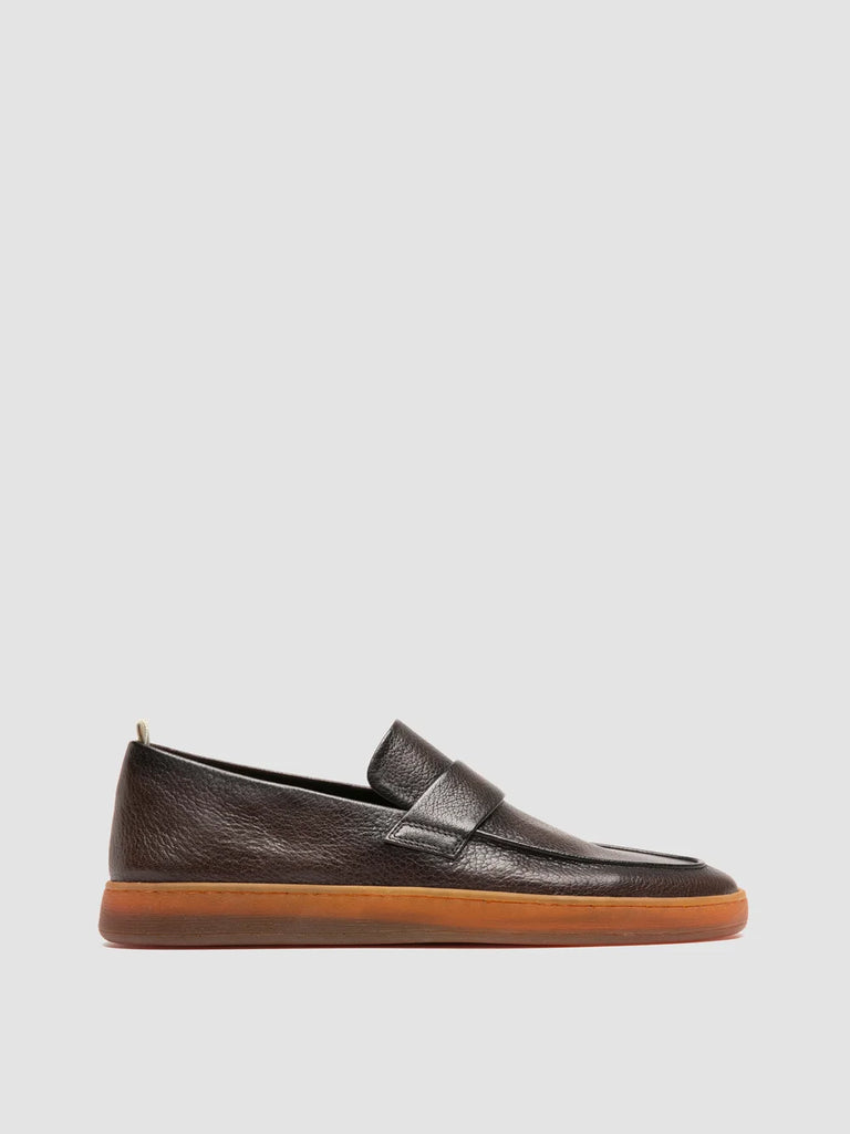 HERBIE 001 - Brown Leather Penny Loafers