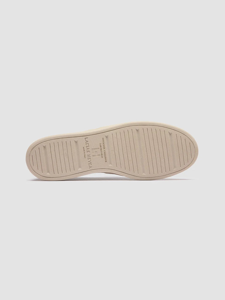 Mens Taupe Suede Penny Loafers: HERBIE 001 Officine Creative - 5