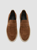 HERBIE 001 - Brown Suede Penny Loafers - image OCUHERB001LIC62N127400 - 2