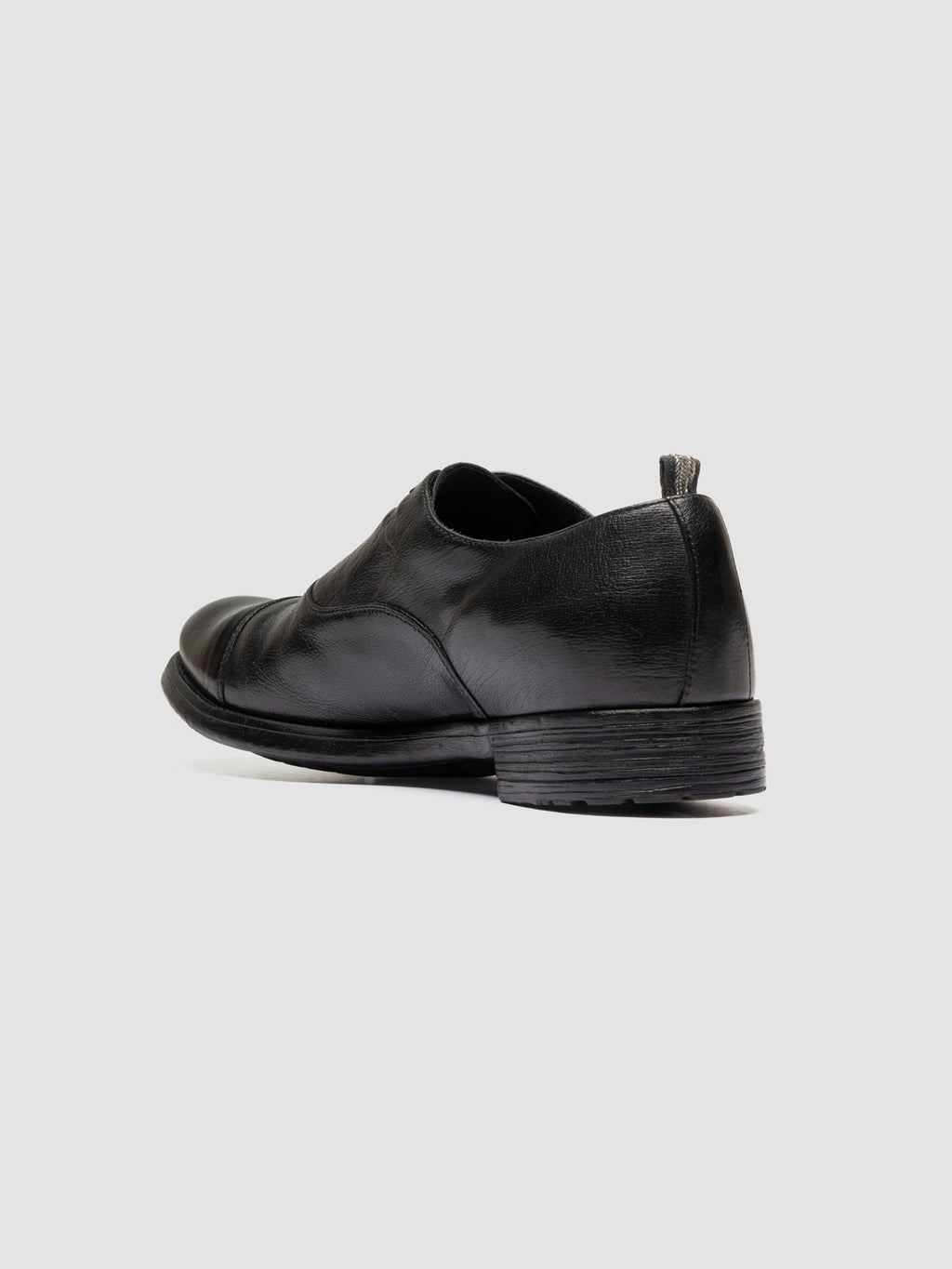 HIVE 061 - Black Leather Oxford Shoes