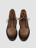HOPKINS FLEXI 203 - Taupe Suede Lace-up Boots