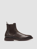 HOPKINS FLEXI 204 - Brown Leather Chelsea Boots