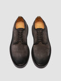 HOPKINS FLEXI 208 - Brown Suede Derby Shoes