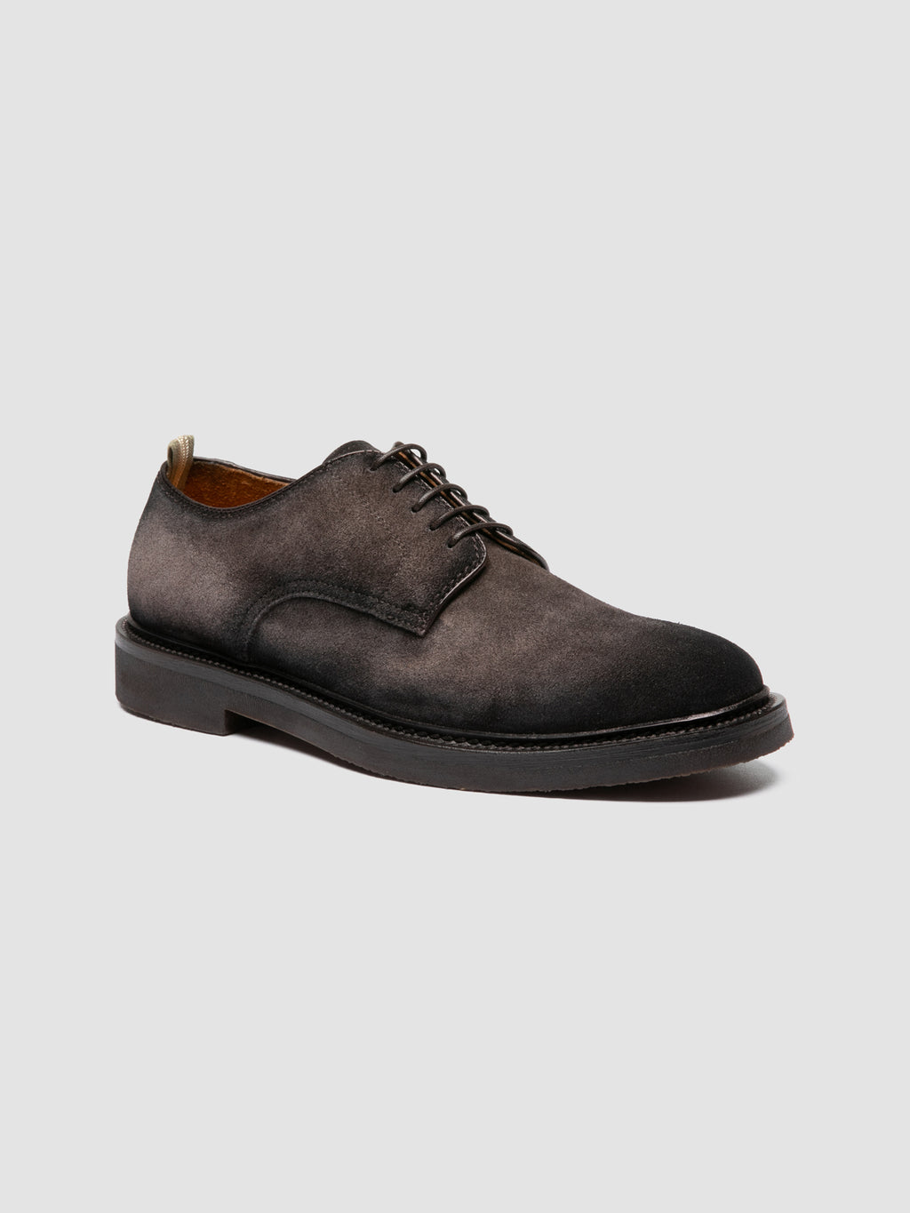 HOPKINS FLEXI 208 - Brown Suede Derby Shoes