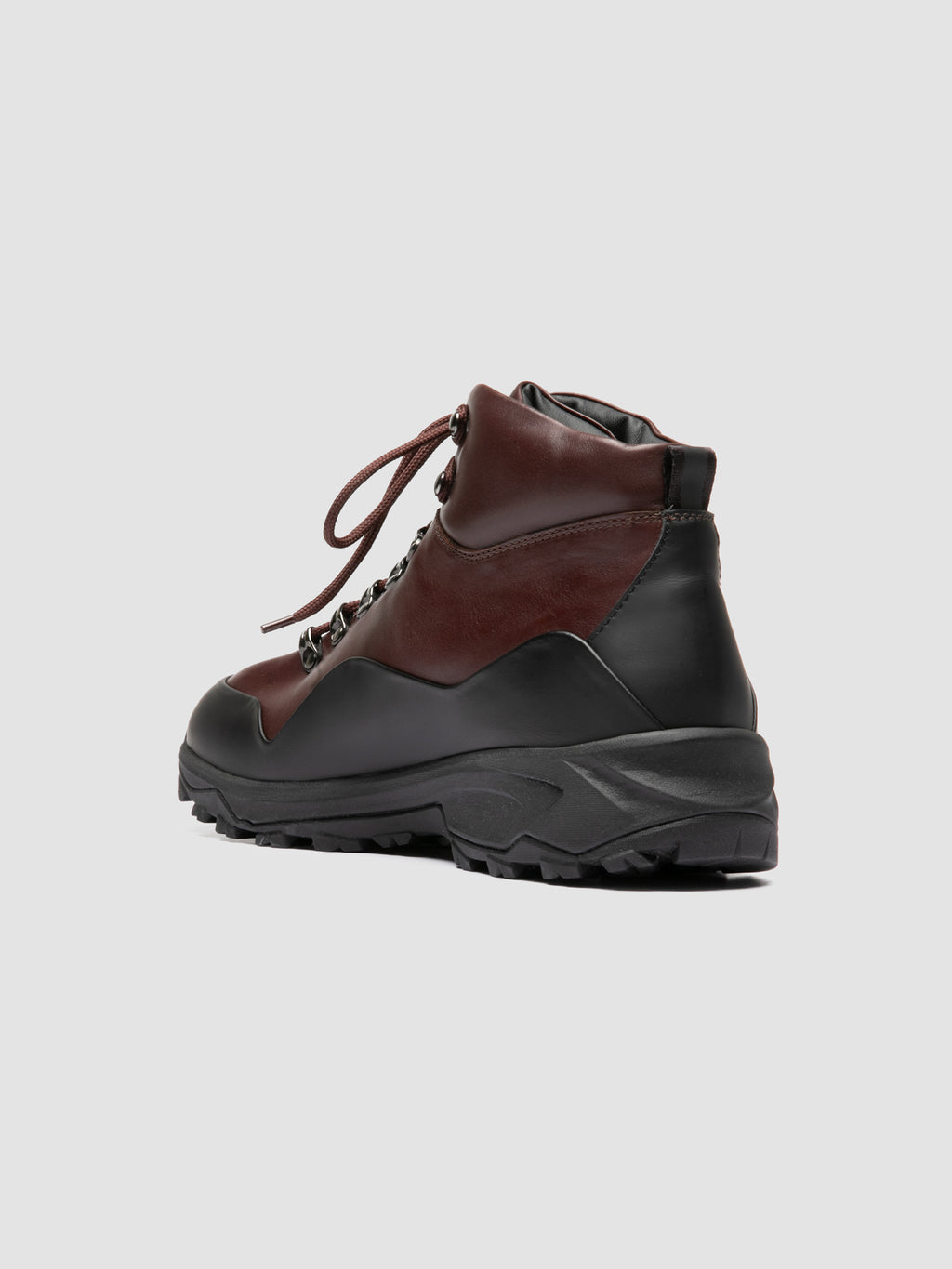 ITINERE 002 - Braune Schnürstiefel aus Leder - image OCUITIN002PROO1F273400 - 5