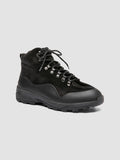 ITINERE 002 - Black Leather Lace Up Boots