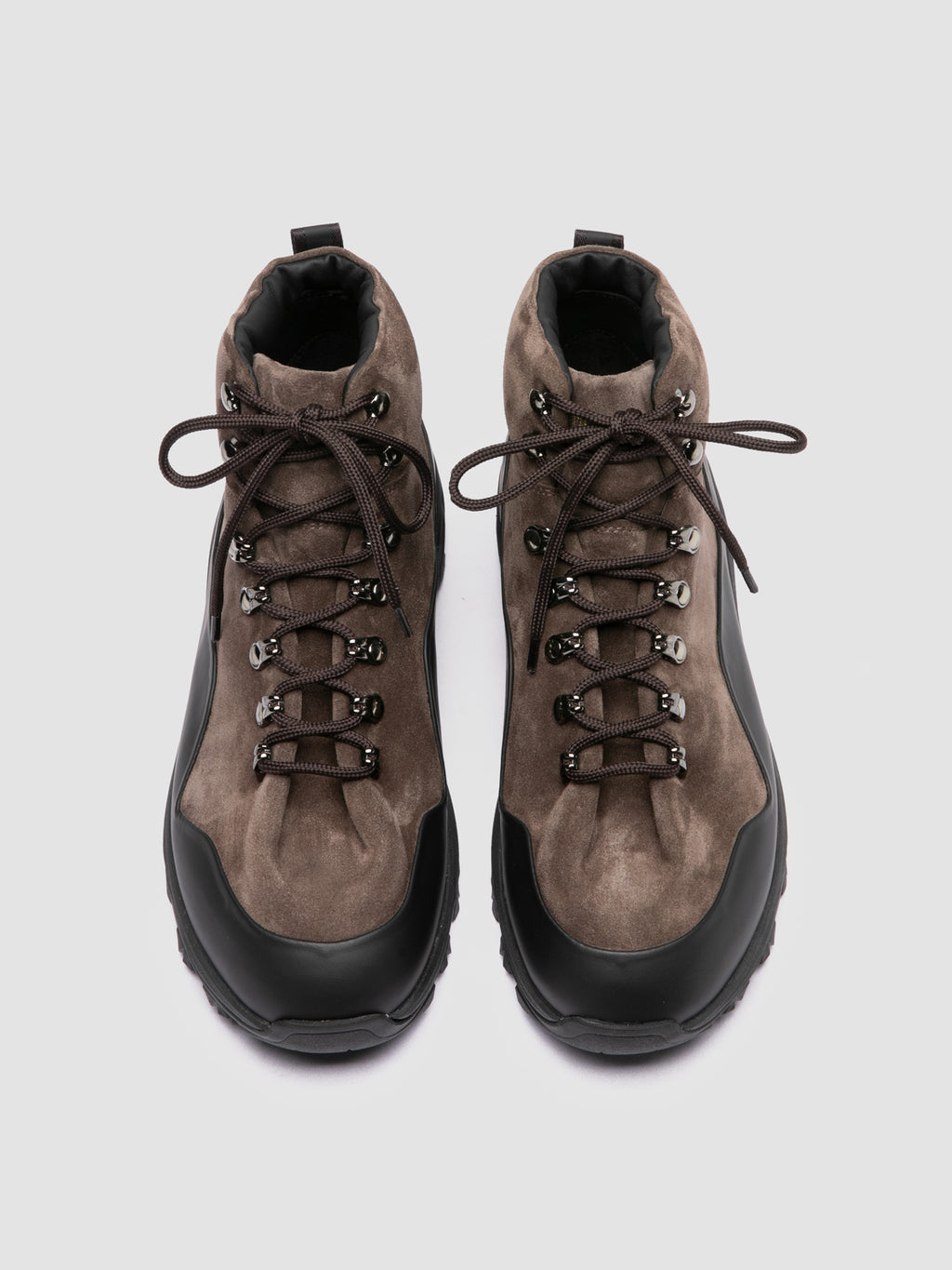 ITINERE 002 - Brown Leather Lace Up Boots - image OCUITIN002PROO2G374400 - 3