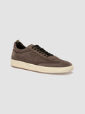 KAFKA 002 - Taupe Suede Low Top Sneakers - image OCUKAFK002LIC62D302410 - 3