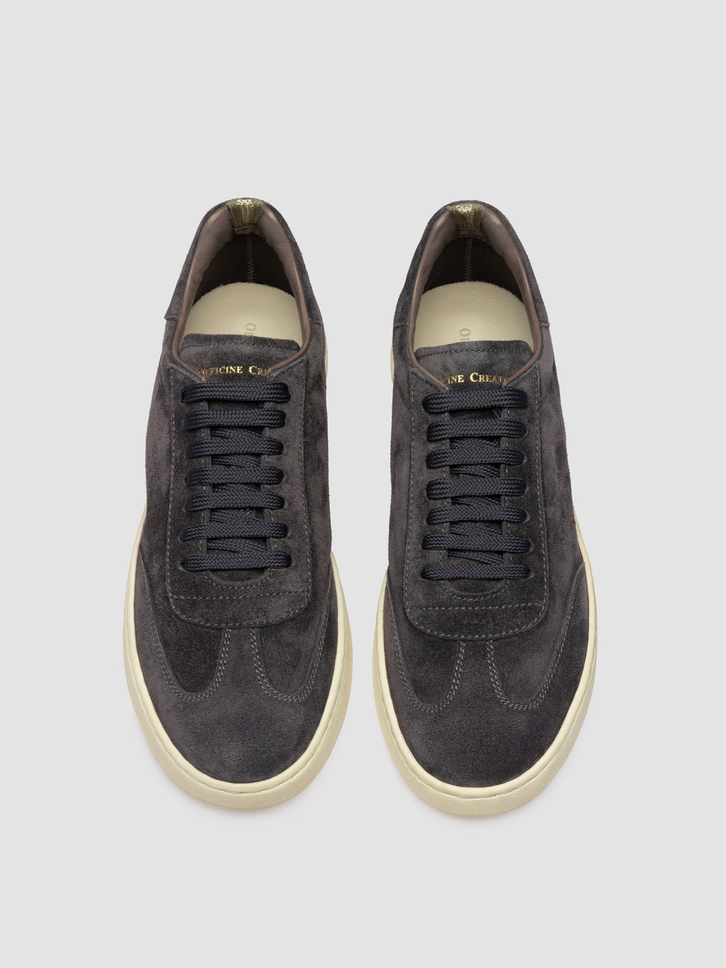 KAFKA 002 - Blue Suede Low Top Sneakers - image OCUKAFK002LIC62E410410 - 2