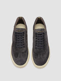KAFKA 002 - Blue Suede Low Top Sneakers - image OCUKAFK002LIC62E410410 - 2