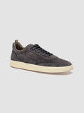 KAFKA 002 - Blue Suede Low Top Sneakers - image OCUKAFK002LIC62E410410 - 3