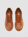 MILITIA 001 - Brown Leather Sneakers