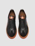 MILITIA 001 - Black Leather Sneakers