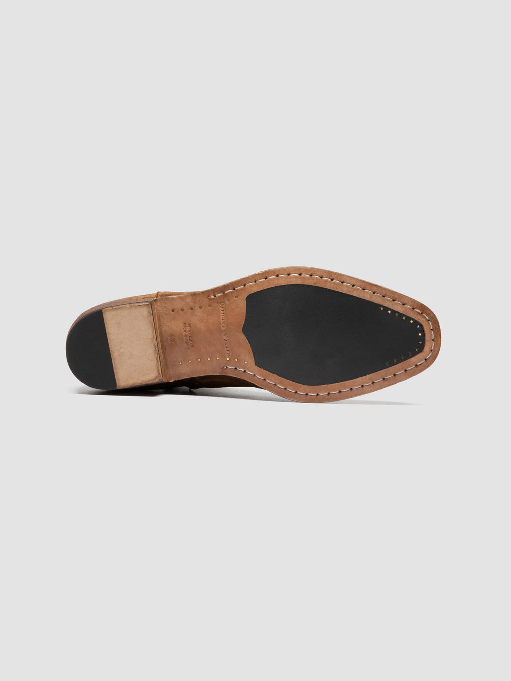 MONEGAL 002 - Brown Suede Zip boots