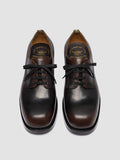 MONTANA 001 - Brown Leather Derby Shoes - image OCUMONT001TUCS8T504390 - 2