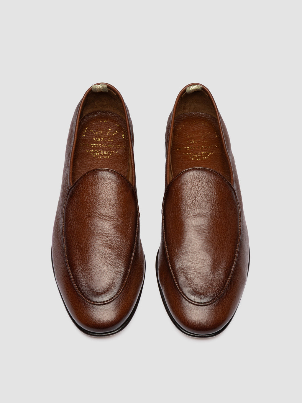 OLIVER 006 - Brown Leather Venetian Loafers - image OCUOLIV006CER24D788410 - 2