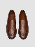 OLIVER 006 - Brown Leather Venetian Loafers - image OCUOLIV006CER24D788410 - 2