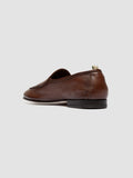 OLIVER 006 - Brown Leather Venetian Loafers - image OCUOLIV006CER24D788410 - 4