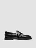 OPERA FLEXI 105 - Black Leather Monk Shoes