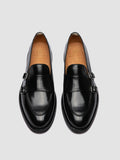 OPERA FLEXI 105 - Black Leather Monk Shoes