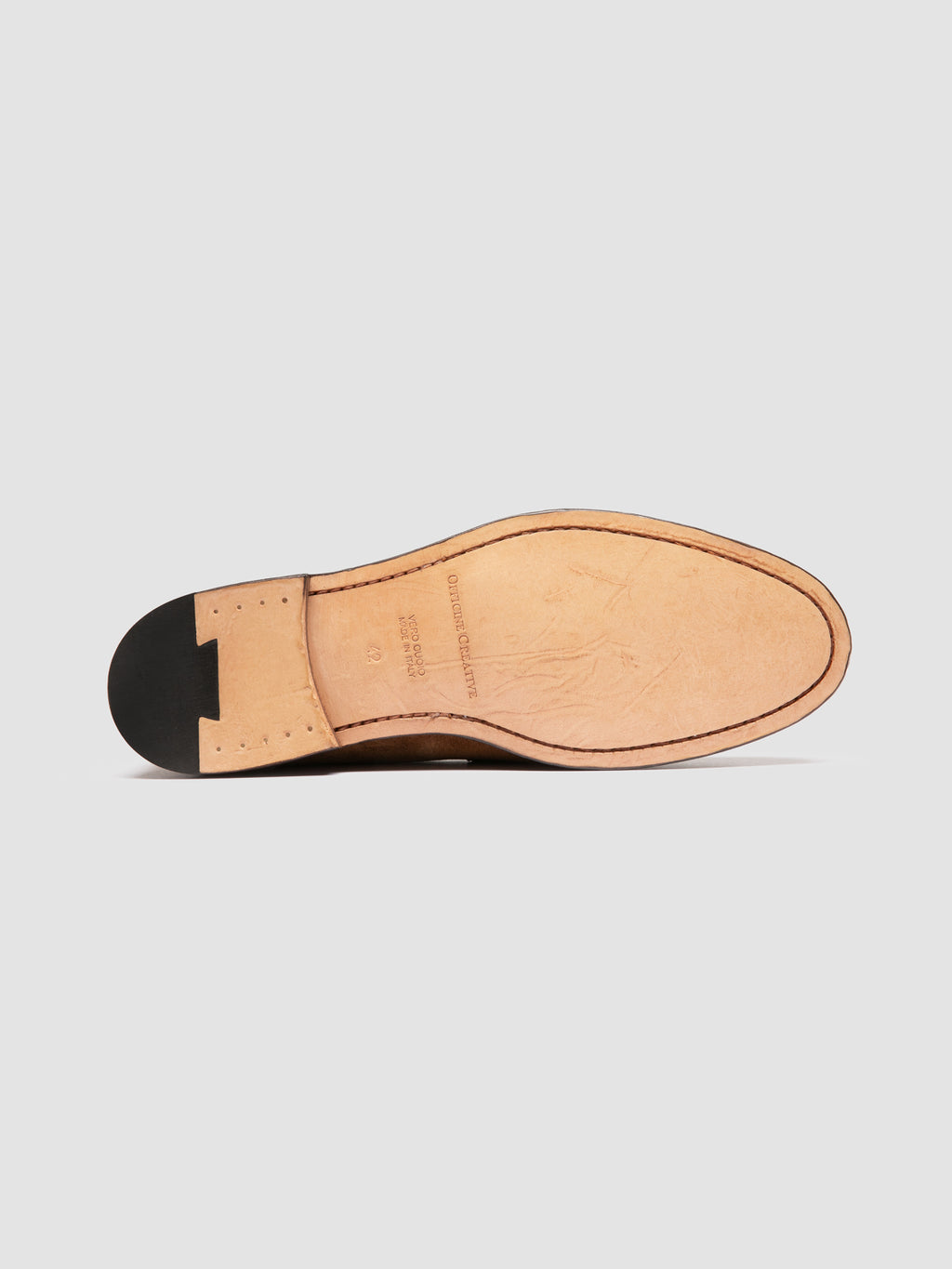 OPERA 001 - Brown Suede Penny Loafers - image OCUOPER001LIGC3E280400 - 5