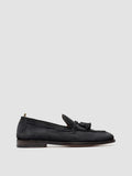OPERA 002 - Blue Suede Tassel Loafers - image OCUOPER002LIGC3F460410 - 1