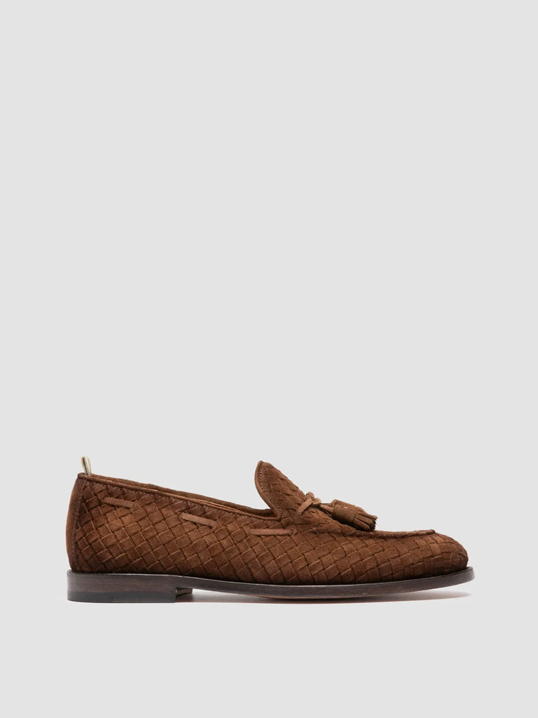 OPERA 004 - Brown Leather Tassel Loafers