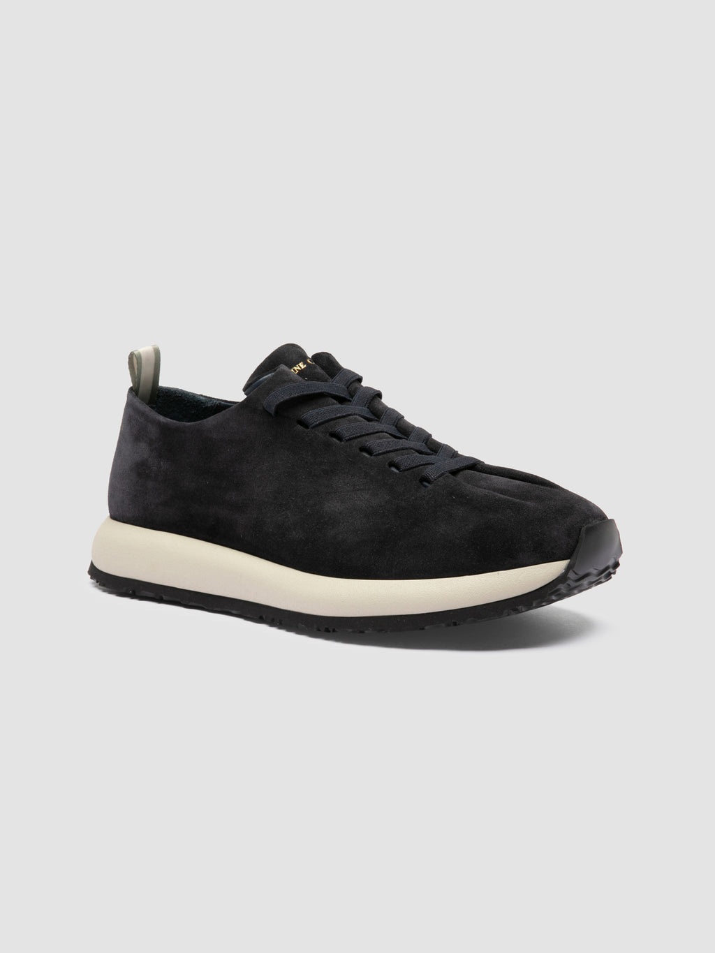 PAPEL 001 - Blue Suede Low Top Sneakers