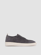 PLUMA 001 - Blue Suede Low-Top Sneakers