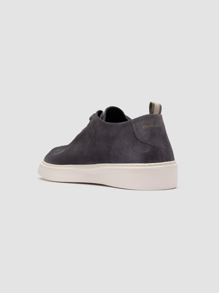 PLUMA 001 - Blue Suede Low-Top Sneakers