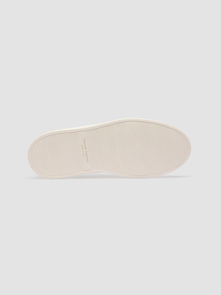 PLUMA 001 - Blue Leather Low Top Sneakers