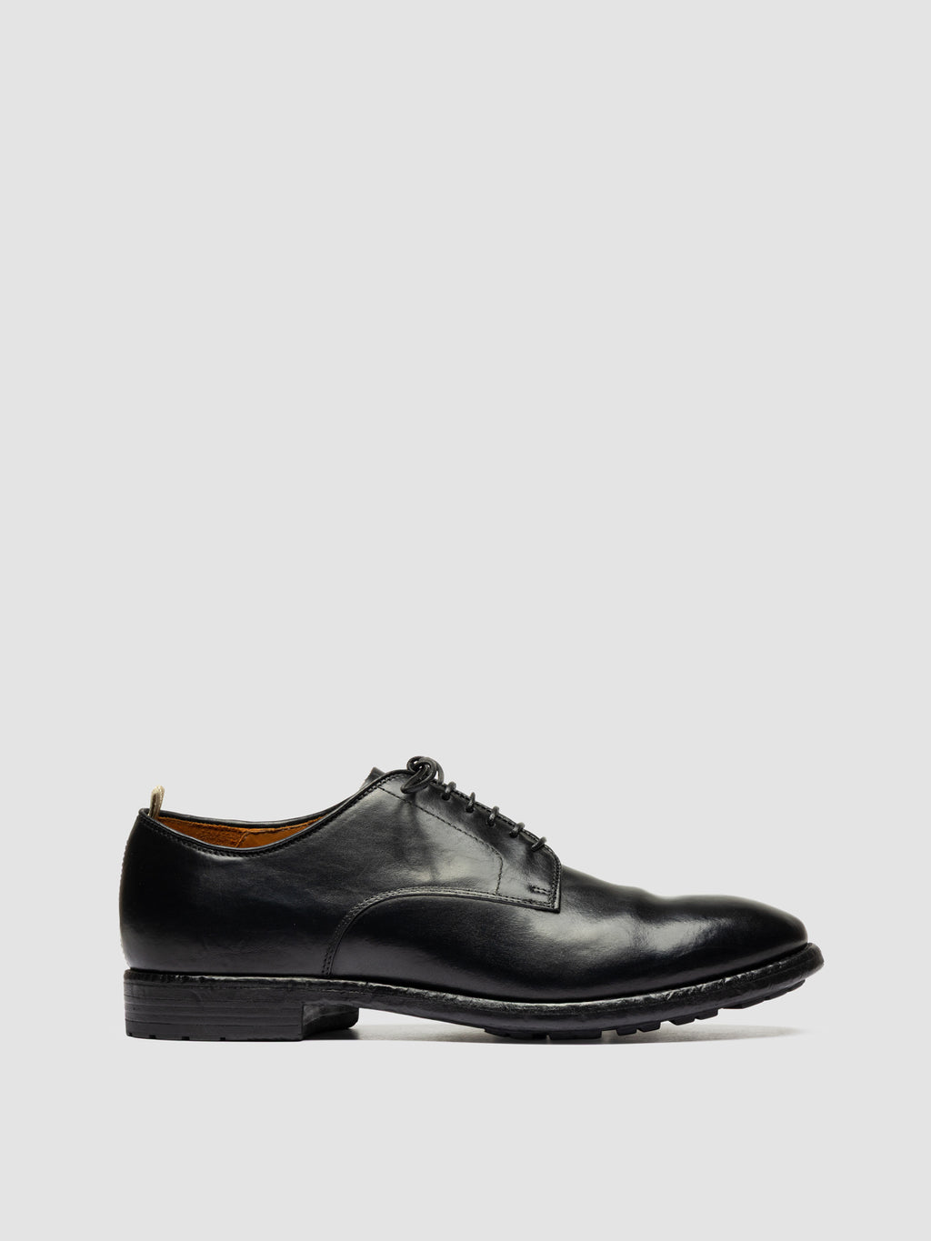 PRINCE 606 - Black Leather Derby Shoes - image OCUPRIN606SPOI91000400 - 1