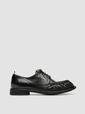 RUGGED 018 - Black Leather Derby Shoes