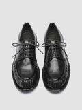 RUGGED 018 - Black Leather Derby Shoes