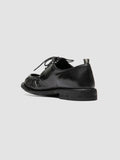 RUGGED 018 - Black Leather Derby Shoes