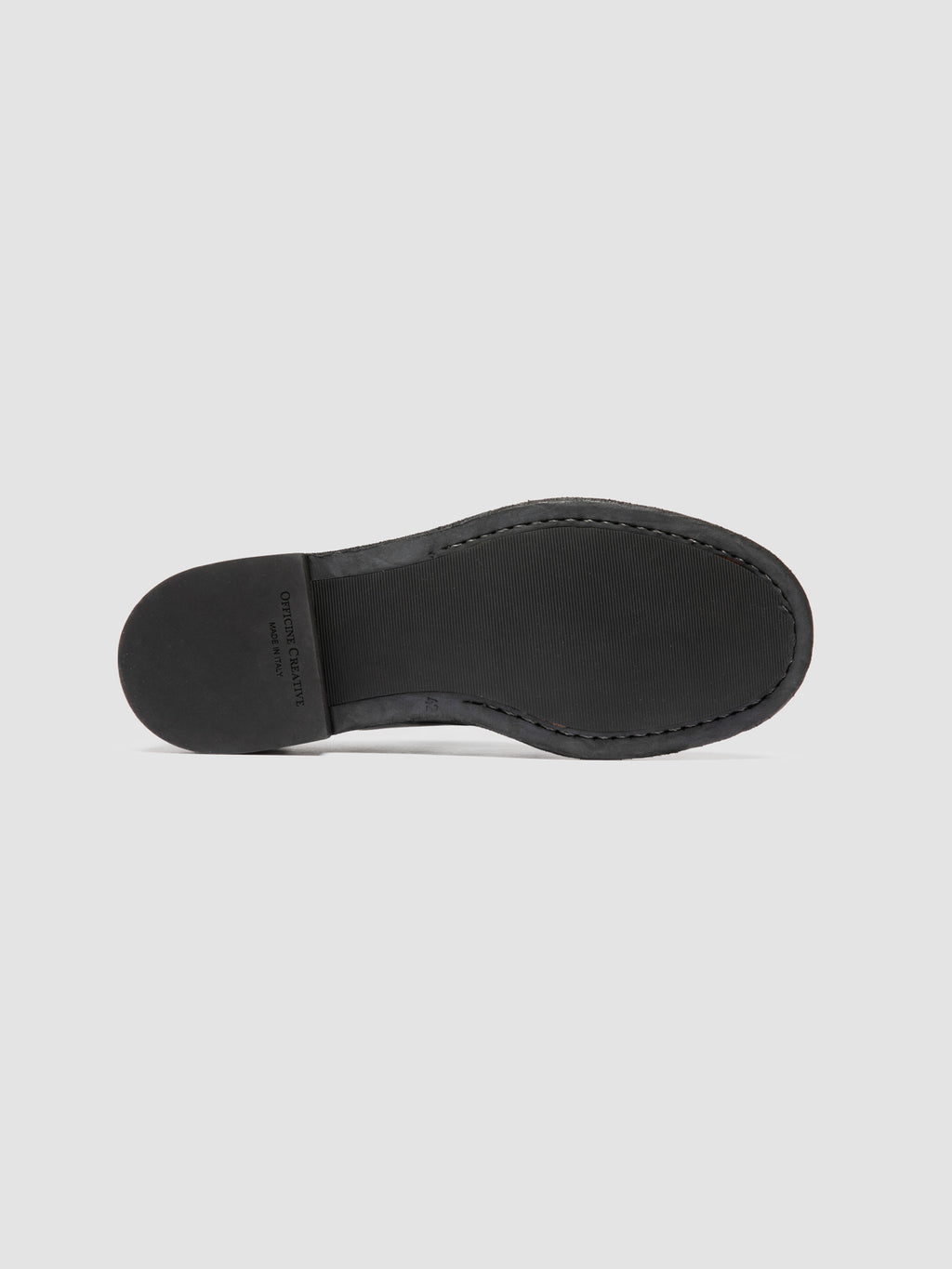 RUGGED 018 - Black Leather Derby Shoes