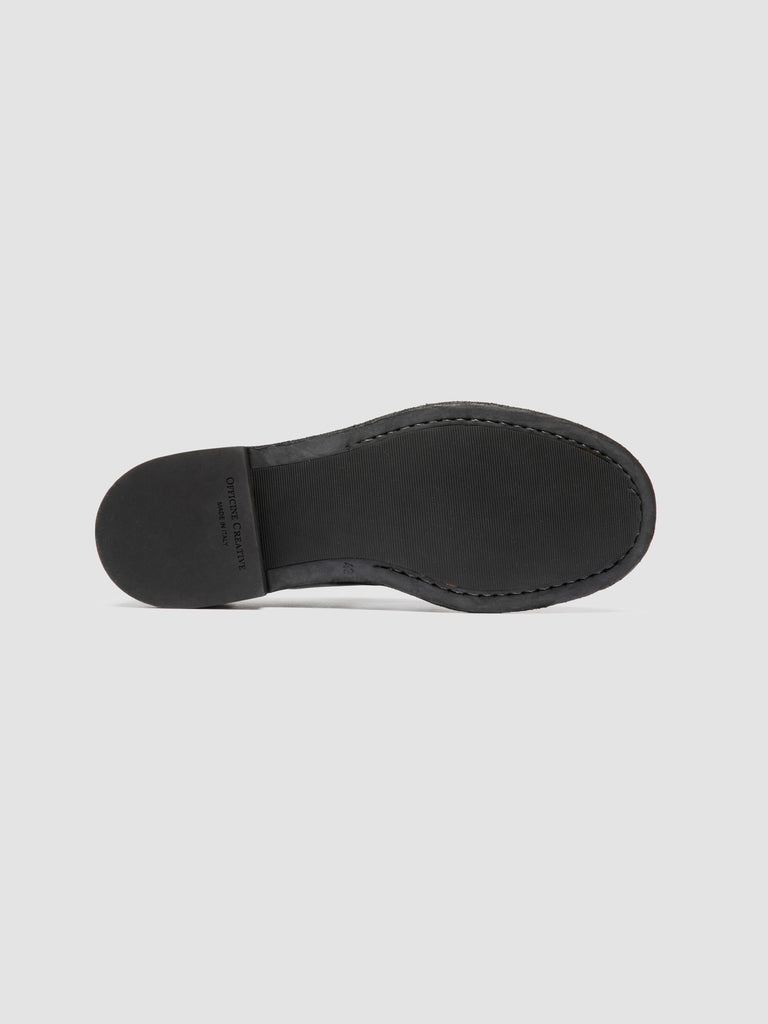 RUGGED 018 - Black Leather Derby Shoes