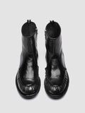RUGGED 020_W - Schwarze Lederstiefel mit Reißverschluss - image OCURUGG020IGNIS1000400 - 2