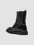 RUGGED 020_W - Schwarze Lederstiefel mit Reißverschluss - image OCURUGG020IGNIS1000400 - 4