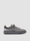 SEQUEL 001 - Grey Suede and Leather Sneakers