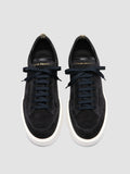 SEQUEL 002 - Blue Suede and Leather Sneakers