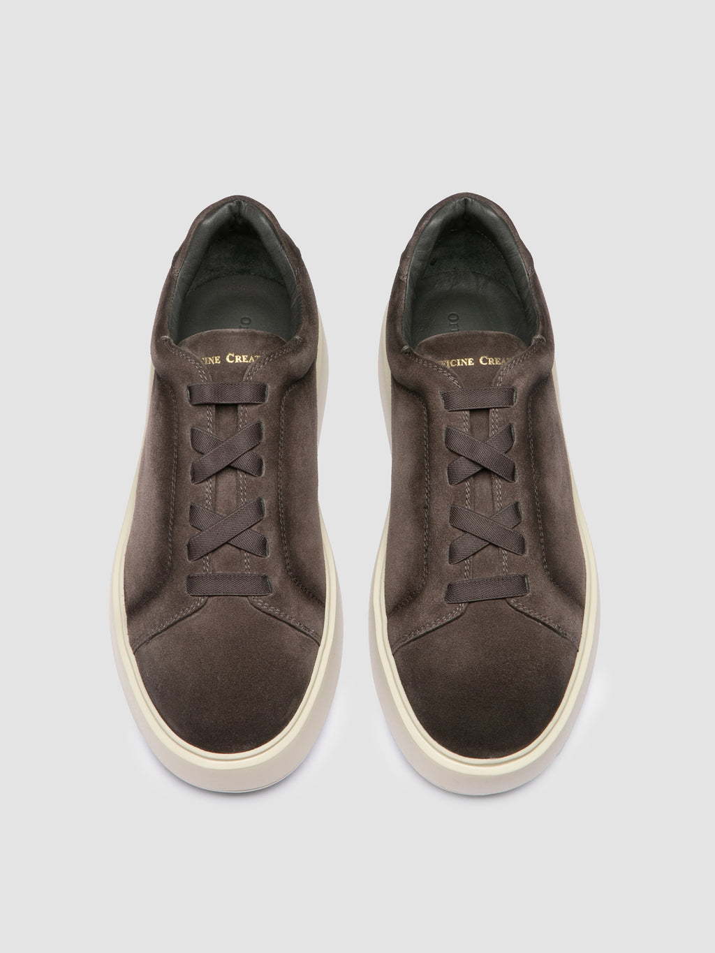 SLOUCH 001 - Grey Suede Sneakers