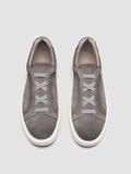 SLOUCH 001 - Grey Suede Sneakers