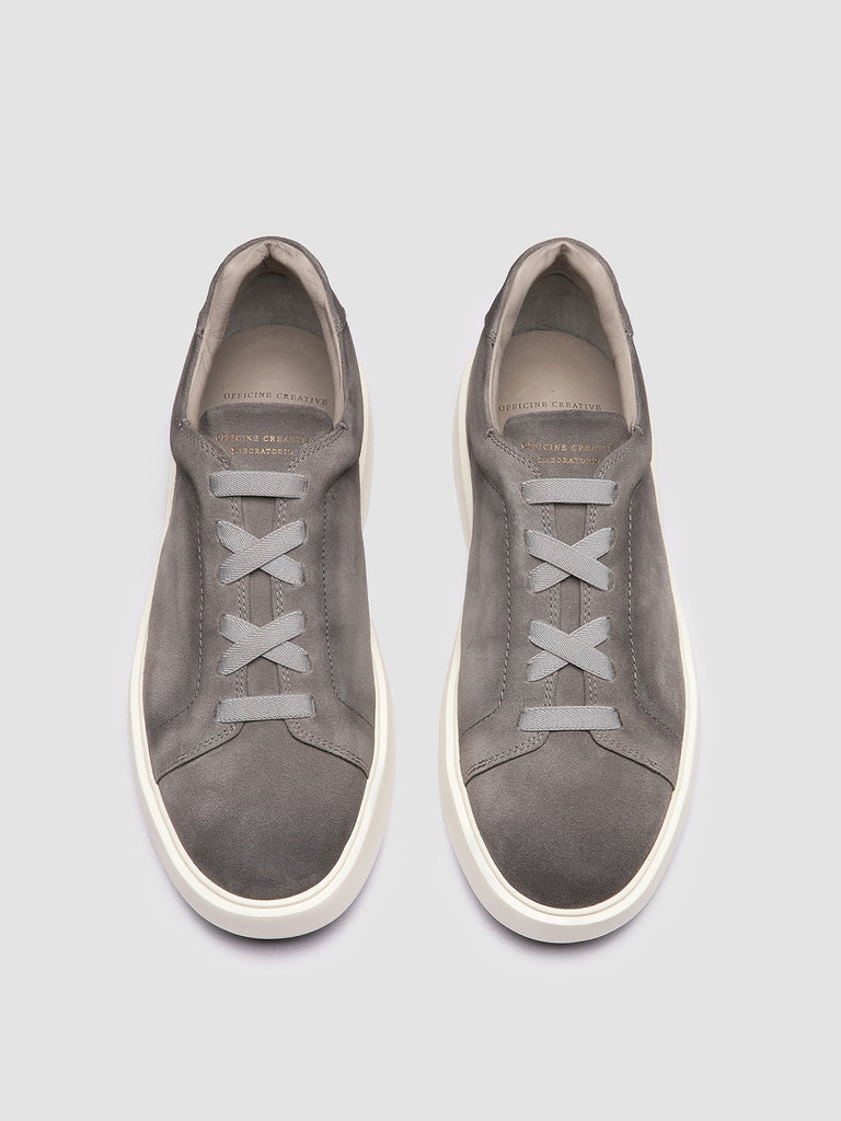 SLOUCH 001 - Grey Suede Sneakers