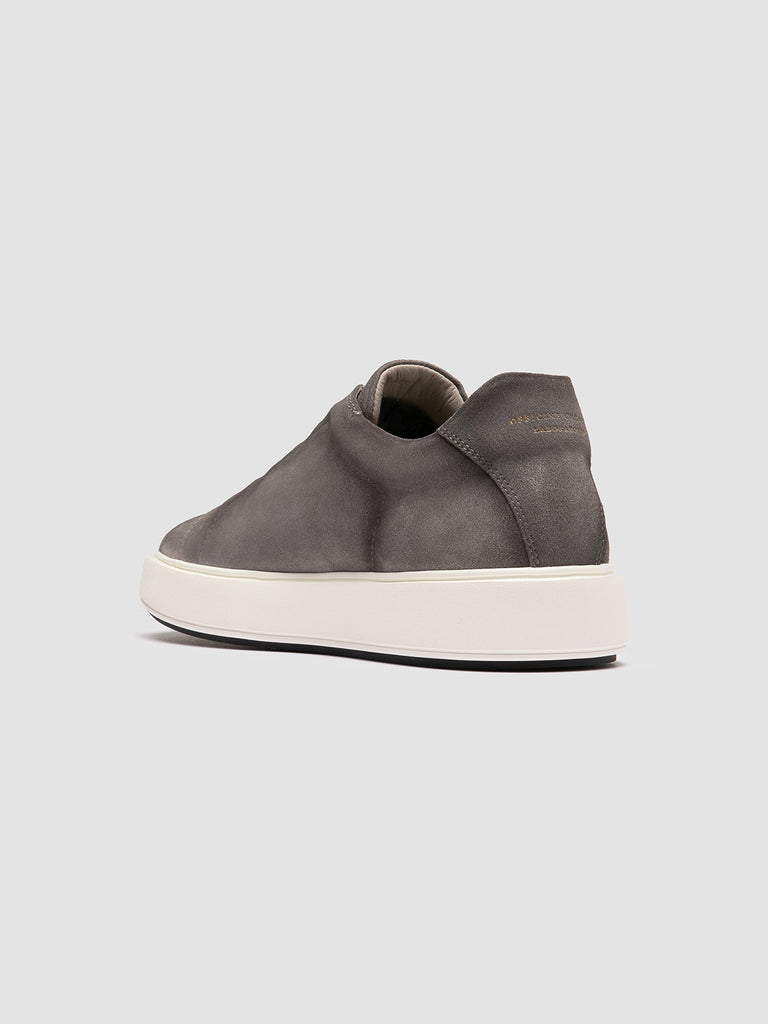 SLOUCH 001 - Grey Suede Sneakers