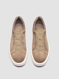SLOUCH 001 - Beige Suede Sneakers