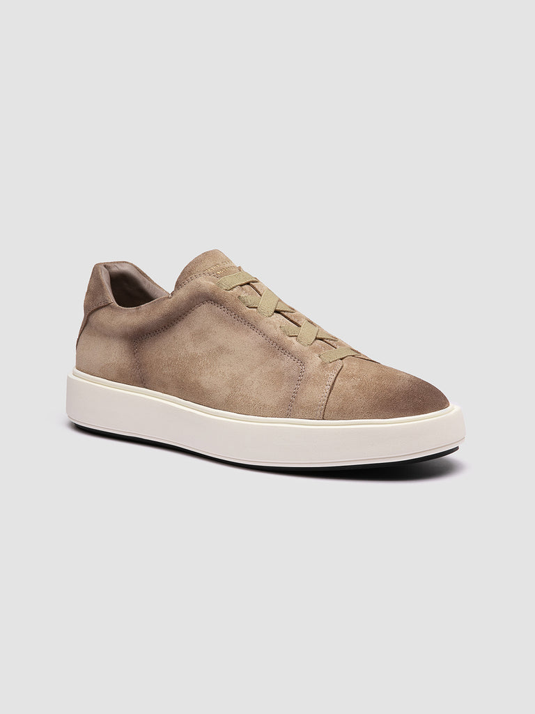 SLOUCH 001 - Beige Suede Sneakers