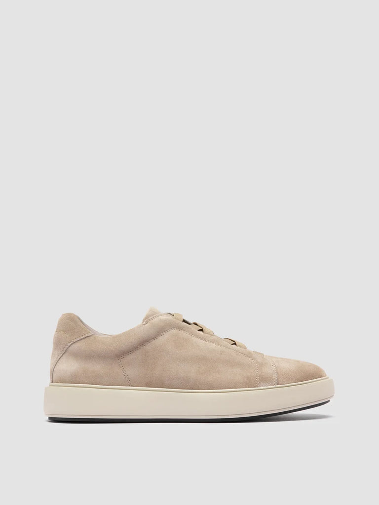 SLOUCH 001 - Beige Suede Sneakers
